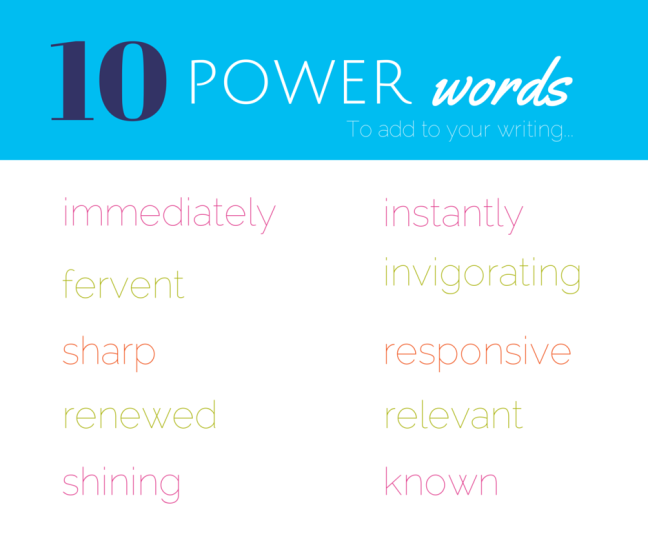 10 Power Words